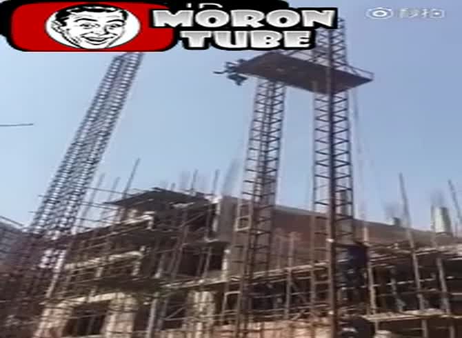 Video :China - a laborer plunges into the emptiness and kills himself